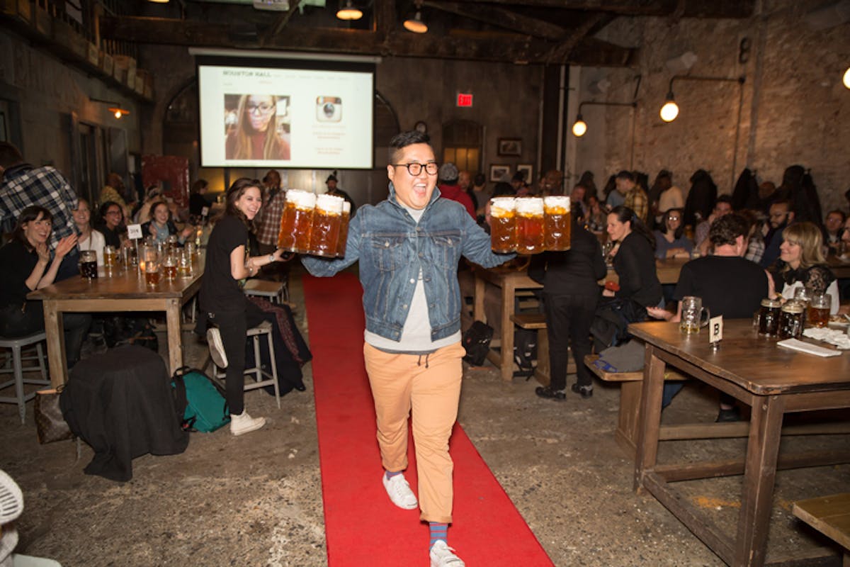 stein carrying contest