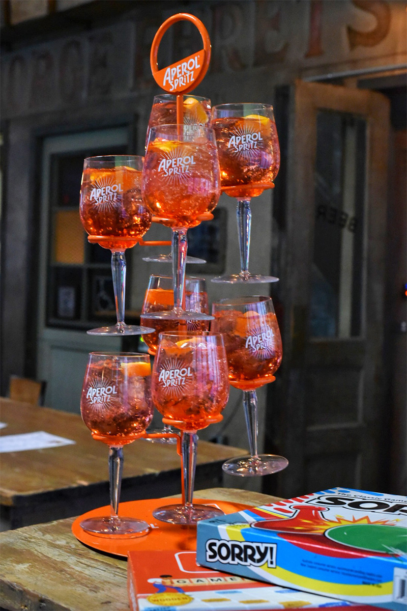 Aperol Spritz Tower