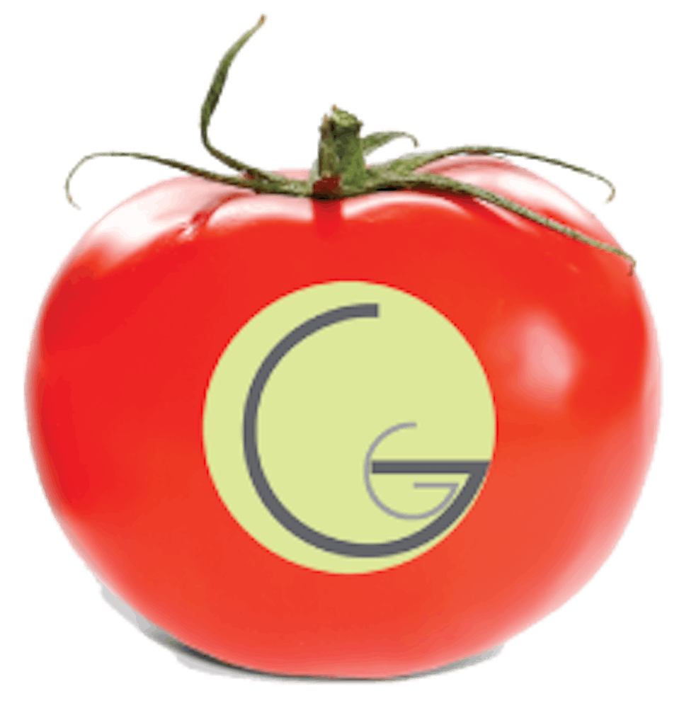 a close up of a logo