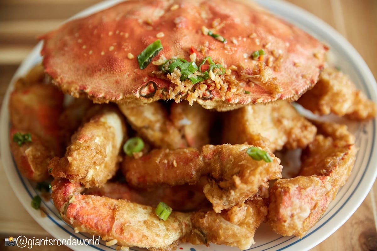 a close up of a plate of food