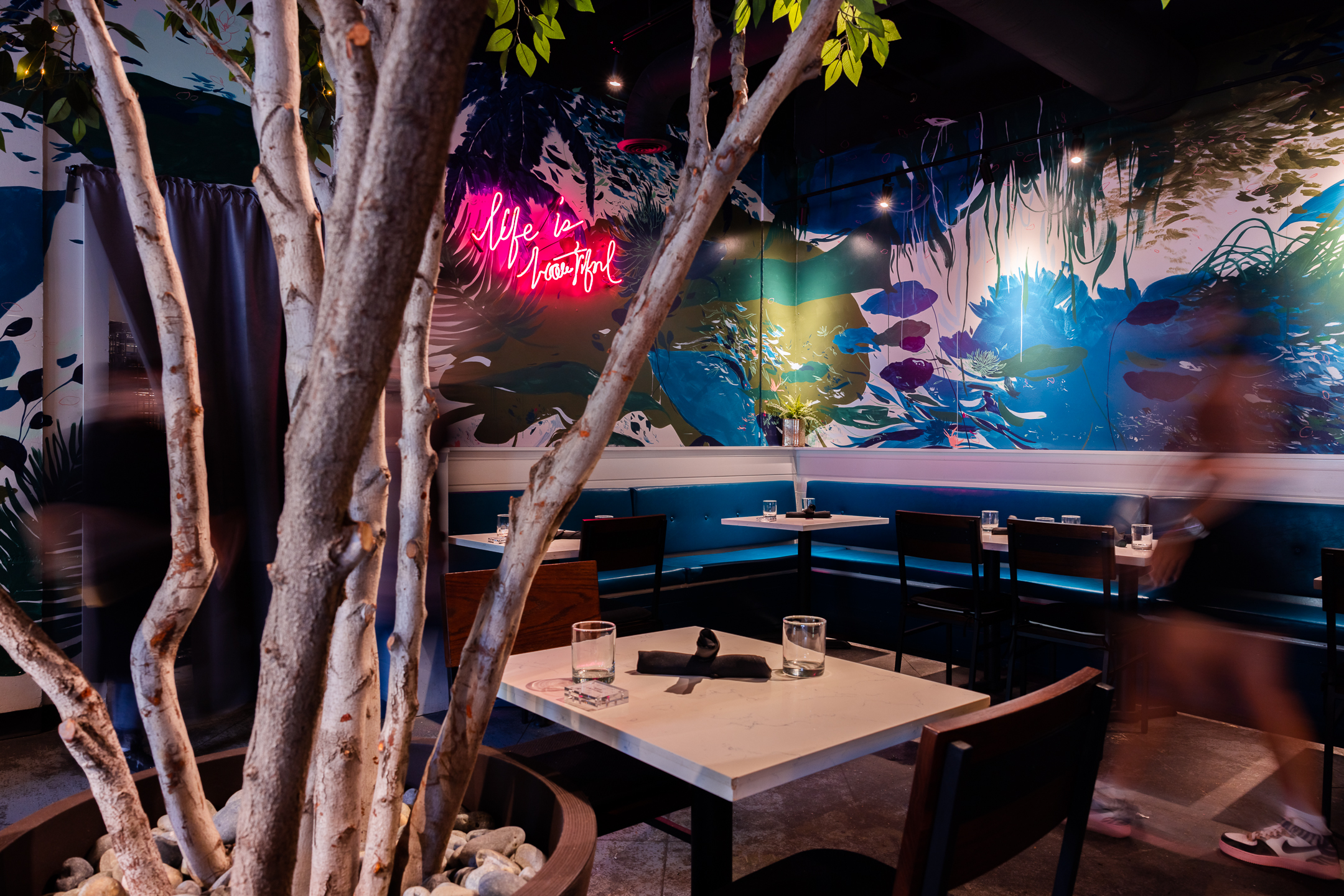 whiskey bird dining room