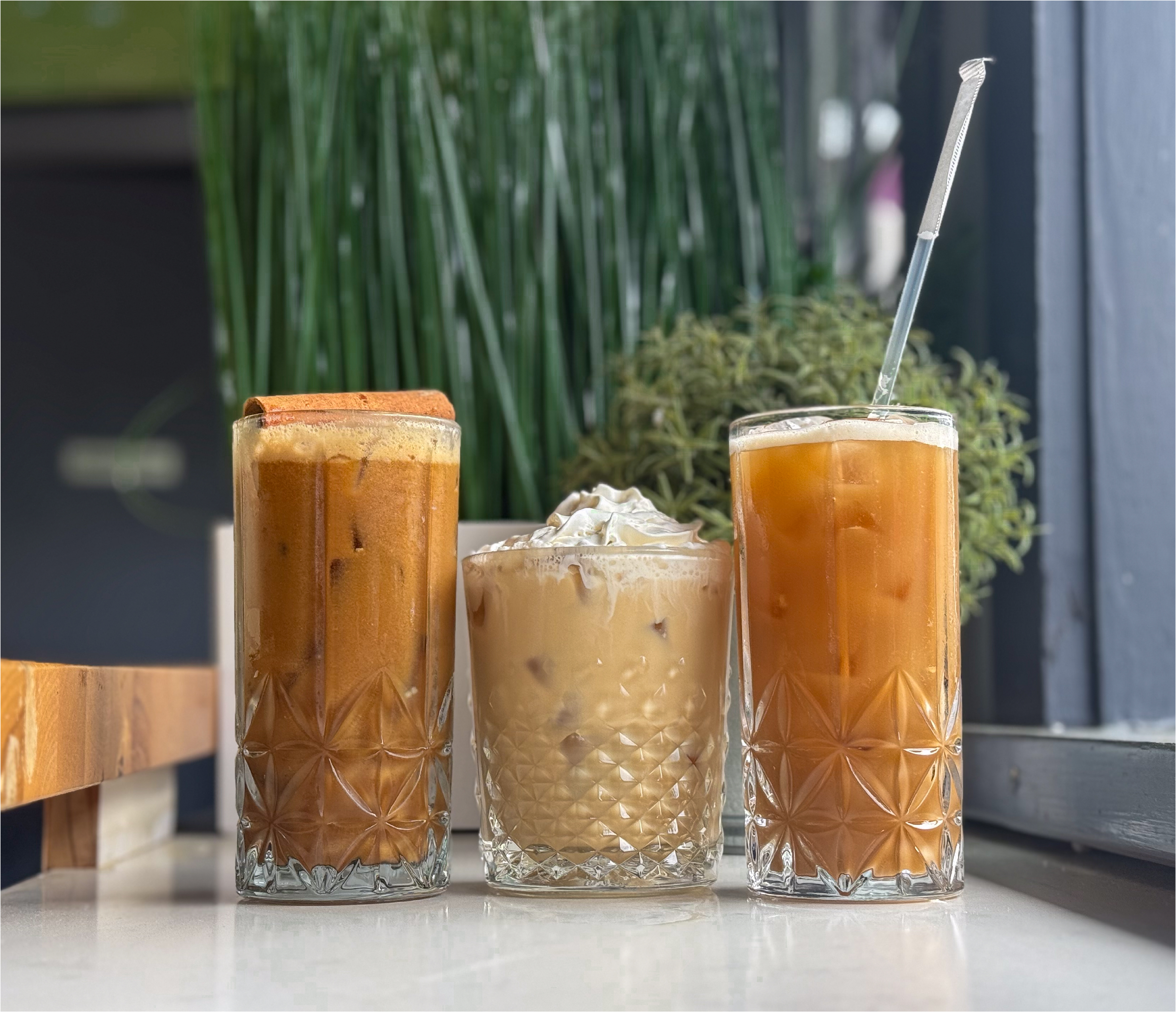 Shaken Iced Coffees