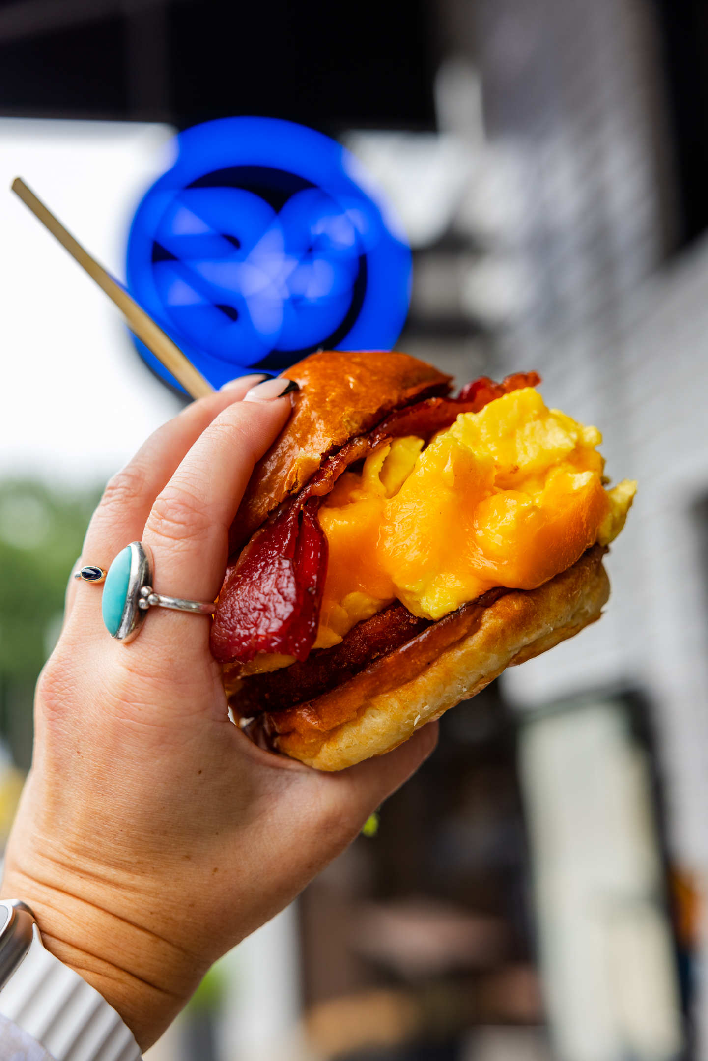Whiskey Bird Breakfast Sandwich on North Highland