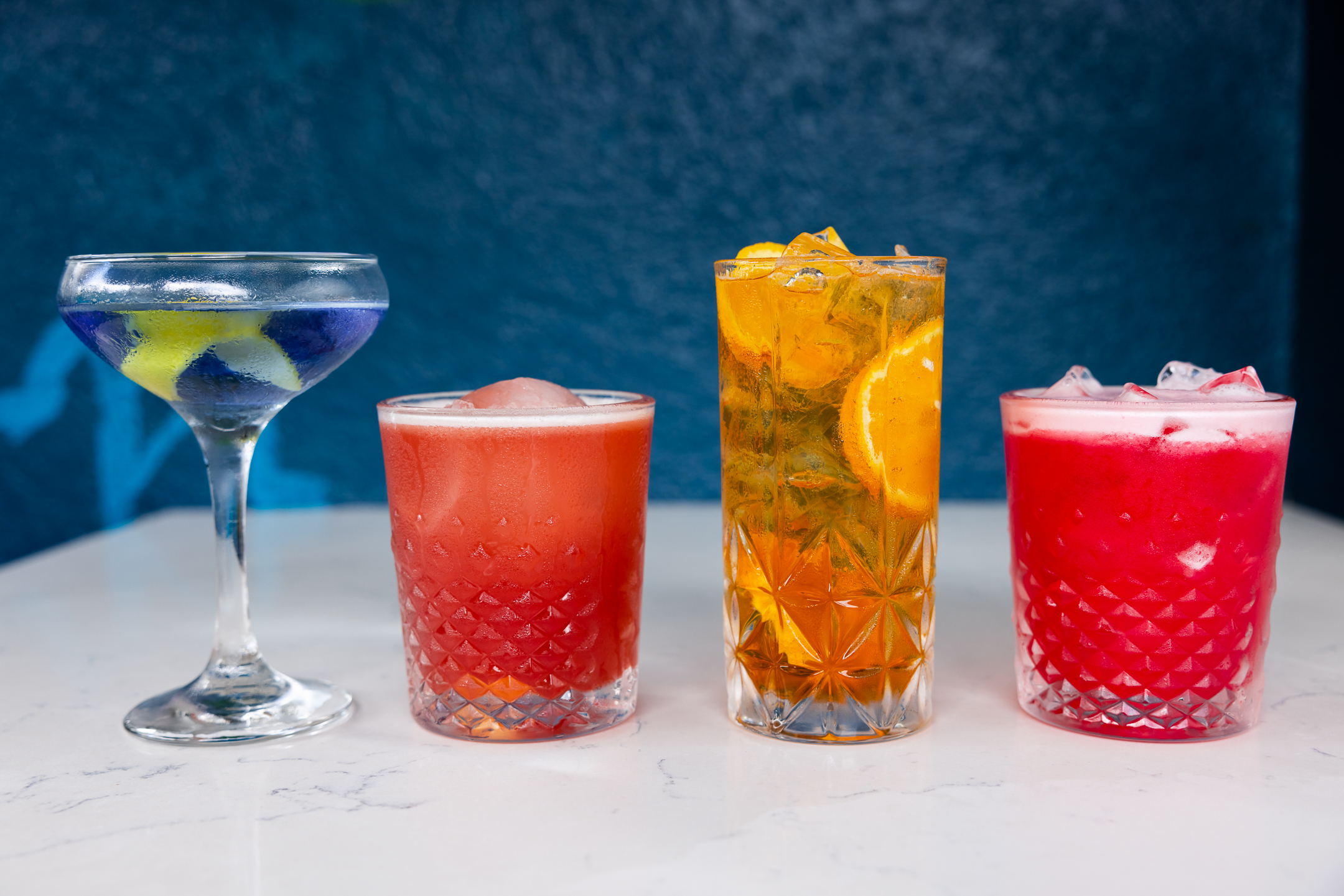 Happy Hour on the patio at Whiskey Bird