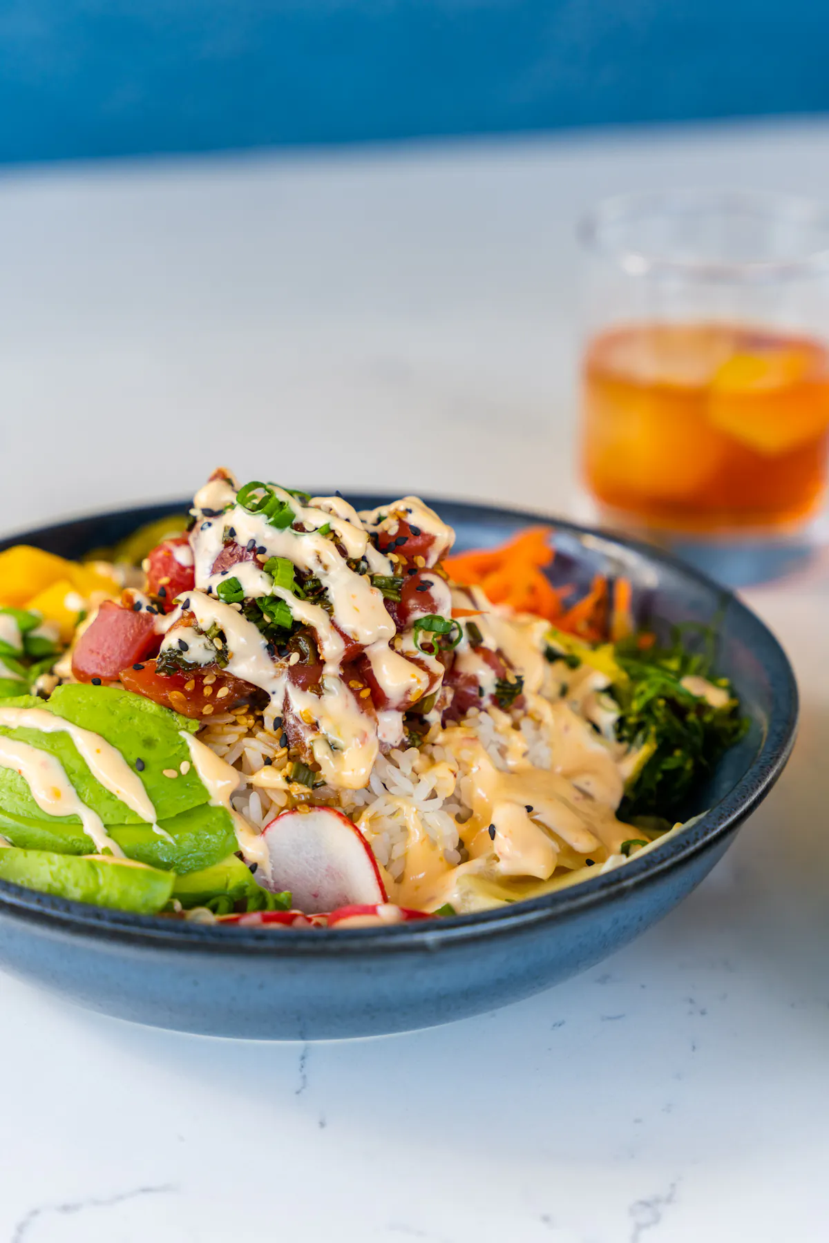 ahi tuna poke bowl