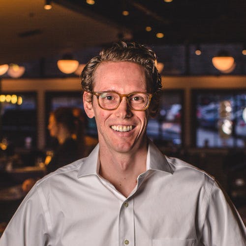 Anthony Vipond inside Whiskey Bird