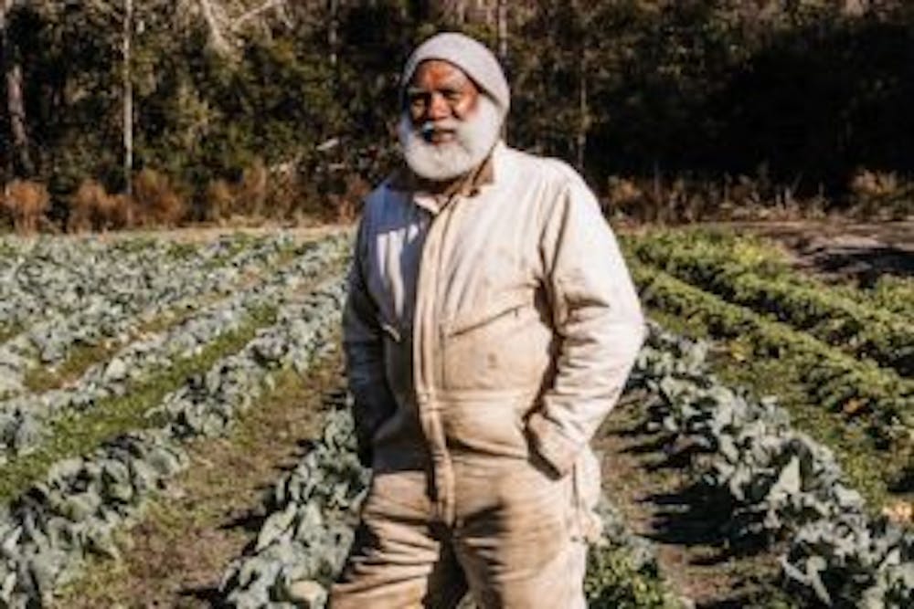 a man posing for the camera