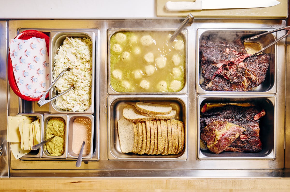 food on a stove top oven
