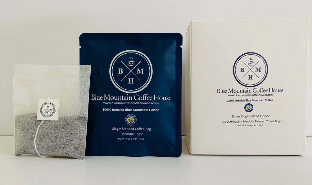 Luxury Single Steeped Coffee Bags | Blue Mountain Coffee House | Coffee ...