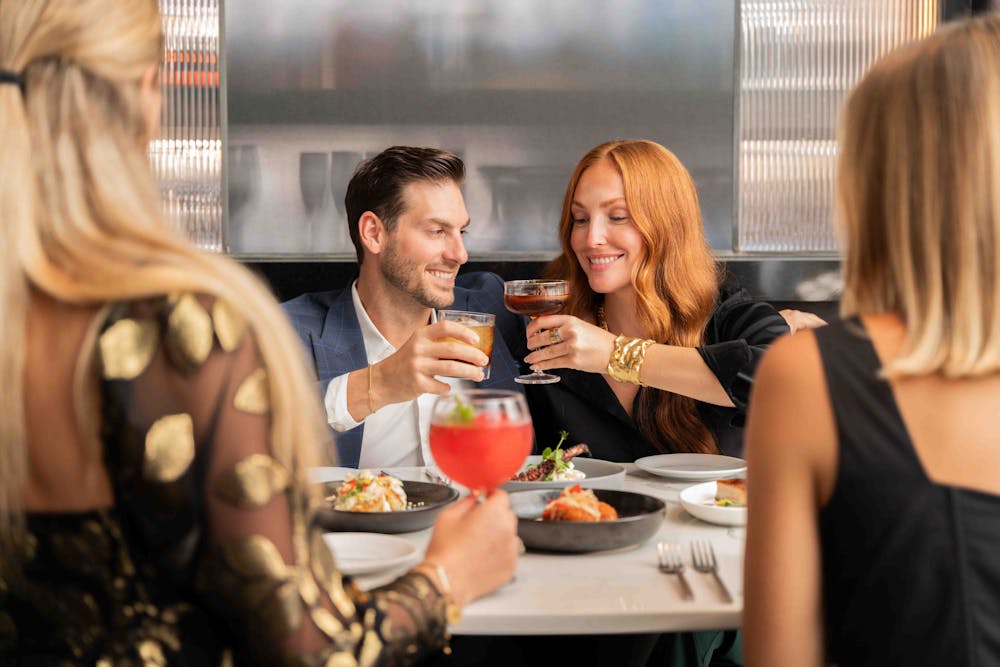 a bunch of food on a plate