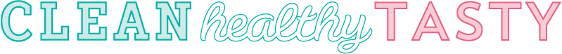 Clean healthy tasty logo