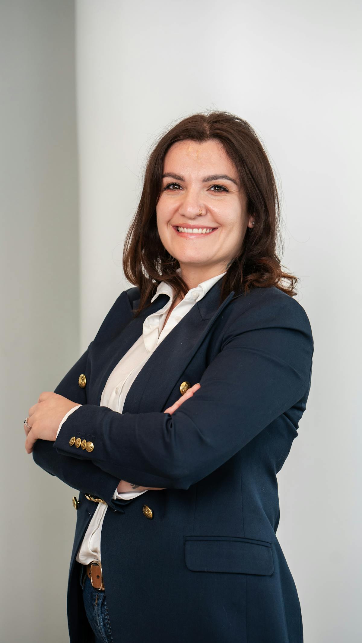 a person posing for the camera