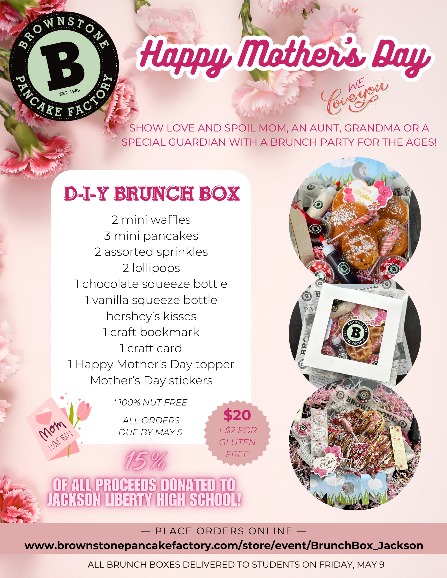 Mother's Day Brunch Box - Elms Elementary School | Brownstone