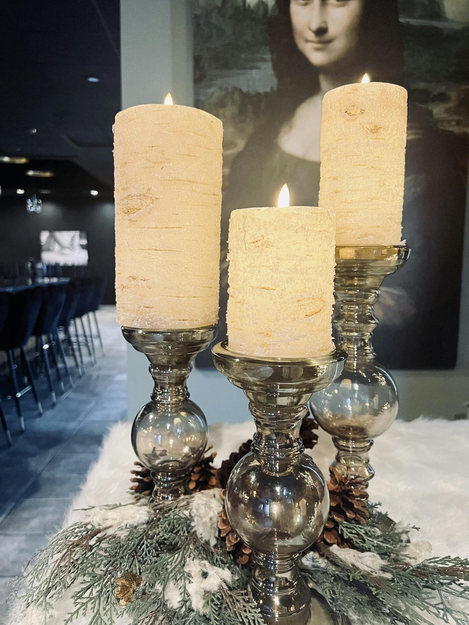 a vase sitting on a table