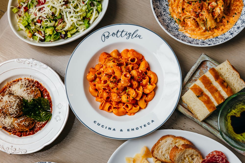 vodka pasta in henderson at bottiglia