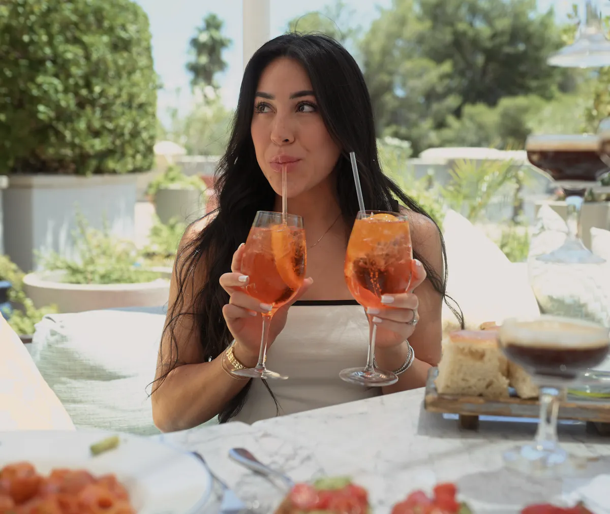 aperol season on the patio in henderson best brunch henderson at this local italian restuarant henderson