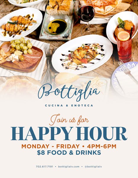 Happy Hour Bottiglia Cucina & Enoteca Italian Restaurant in