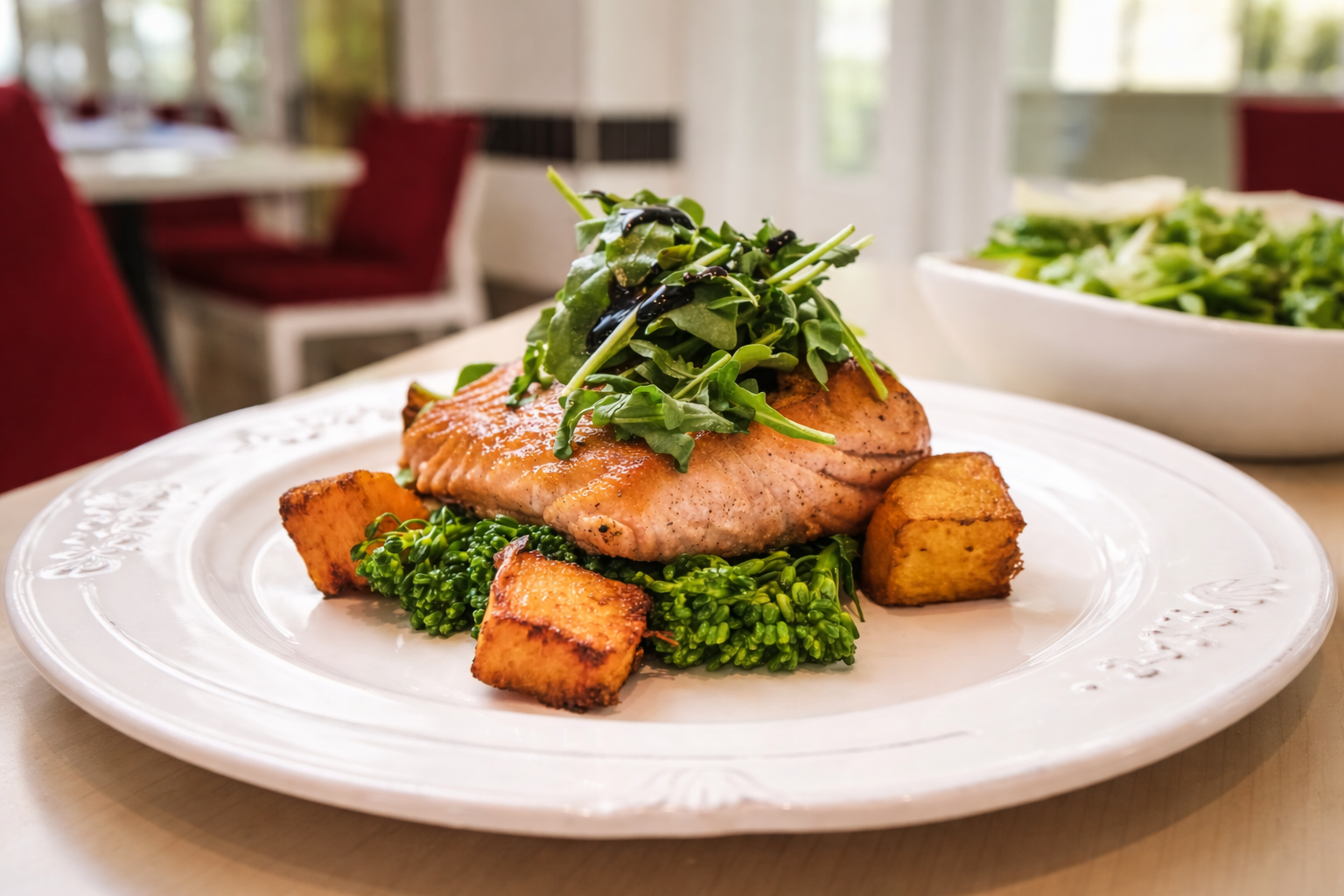 salmon for dinner date night in henderson