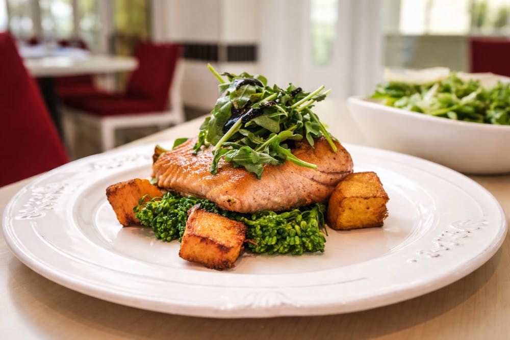 salmon for dinner date night in henderson