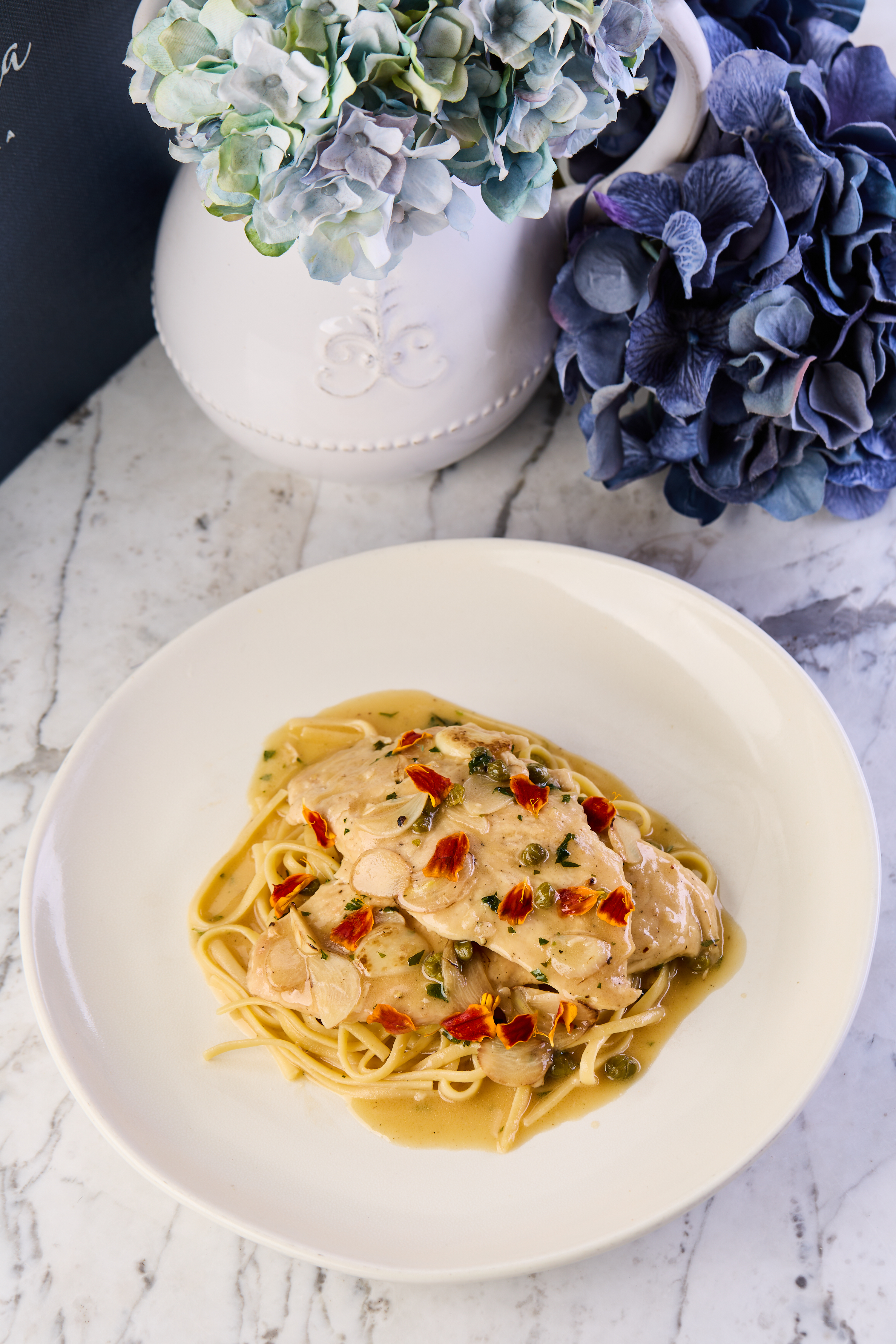 chicken picatta for friendgiving entree option