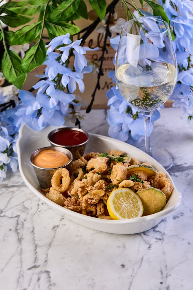 crispy calamari for vino thursday