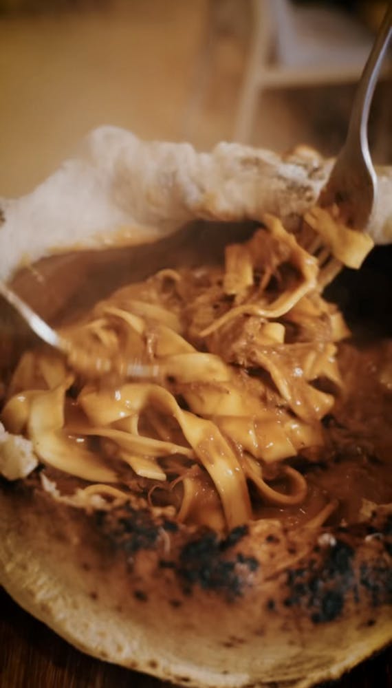 short rib tagliatelle at this henderson italian