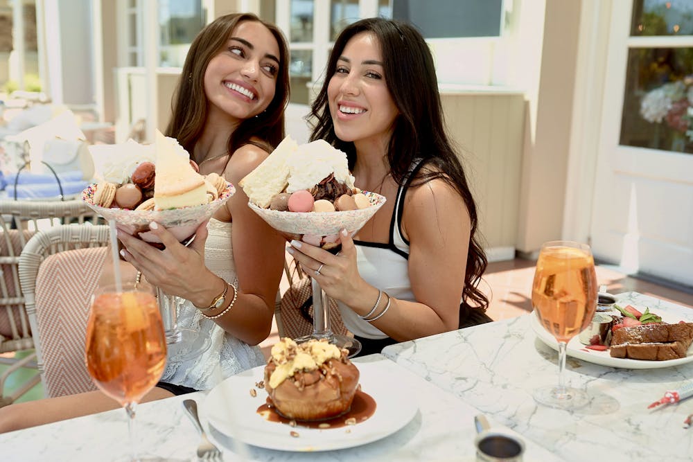 girl brunch at this henderson italian