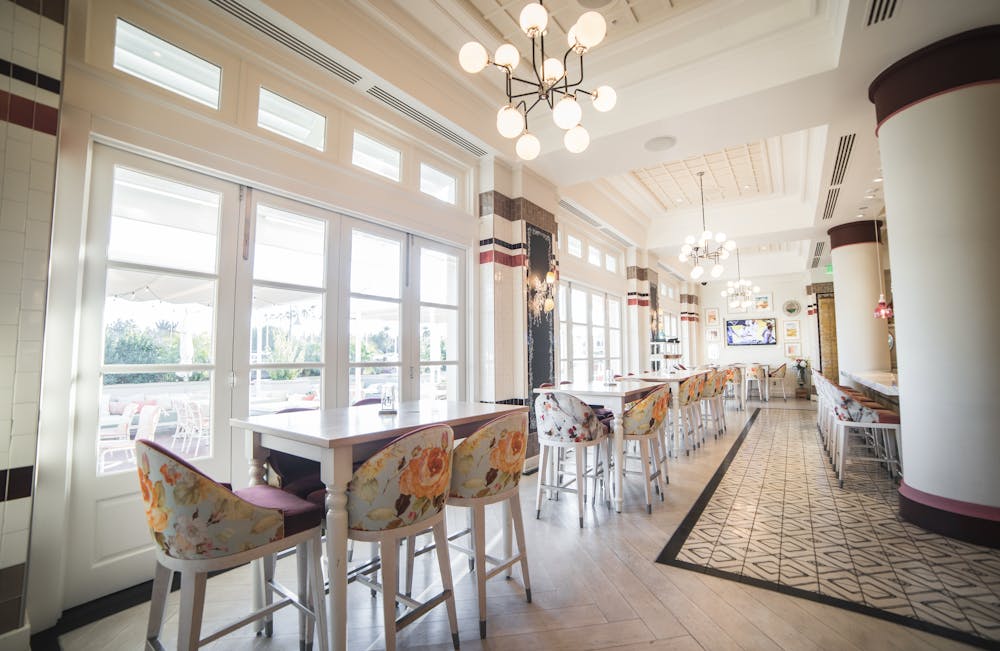 venue shot of this green valley ranch italian restaruant for martini thrusdays