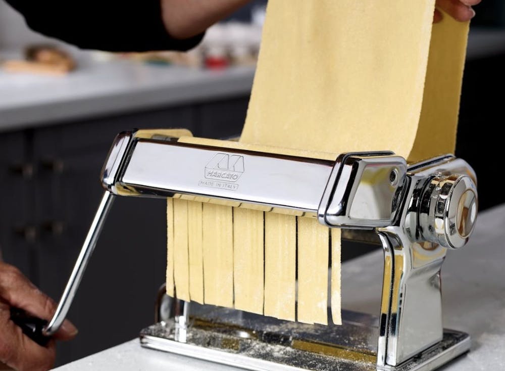 pasta making process at this henderson italian