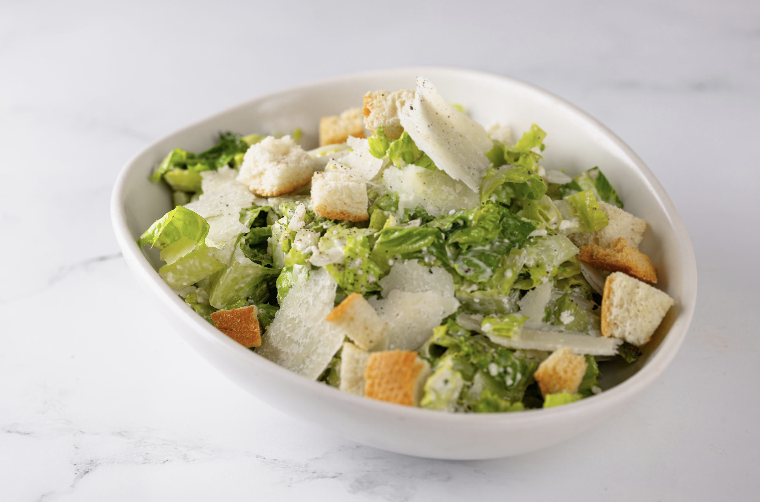 caesar salad as a starter option at this green valley italian restaurant