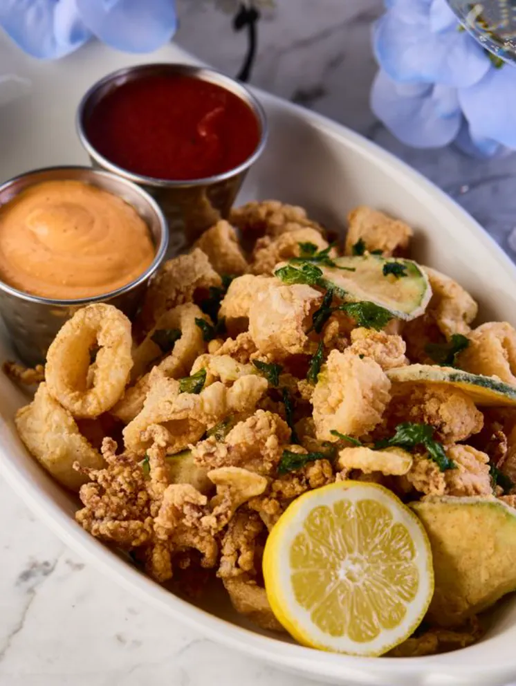 calamari at this green valley italian restaurant