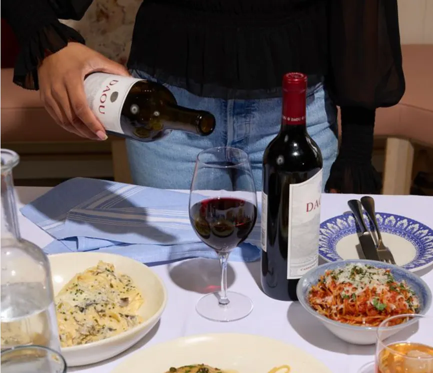 all bottles 50% off for wine day at this henderson italian