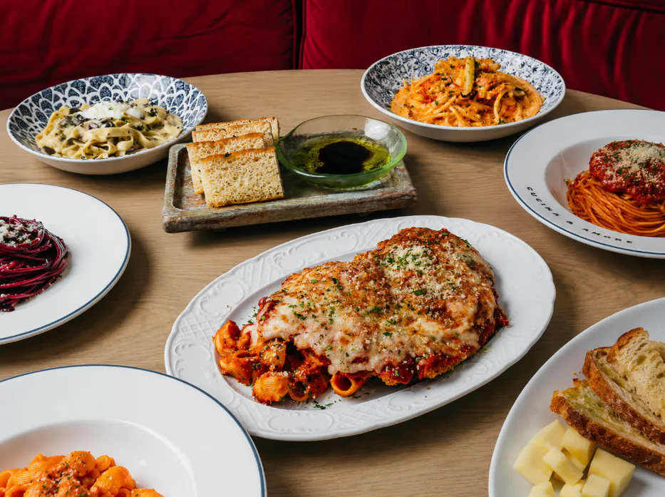 chicken parmesan italian food in henderson at bottiglia