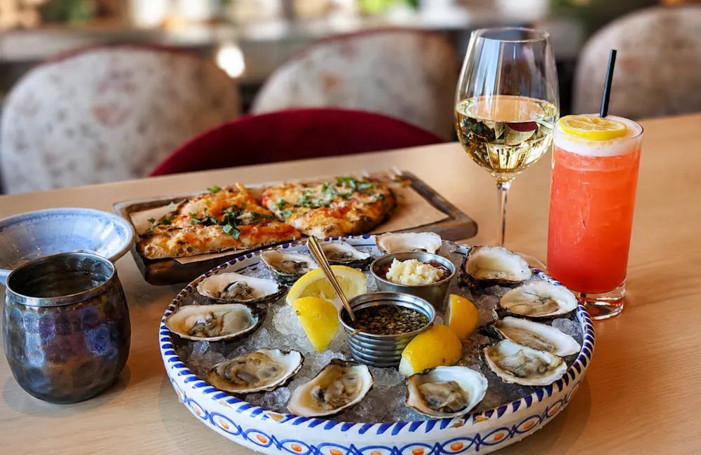 enjoy oysters at this henderson italian
