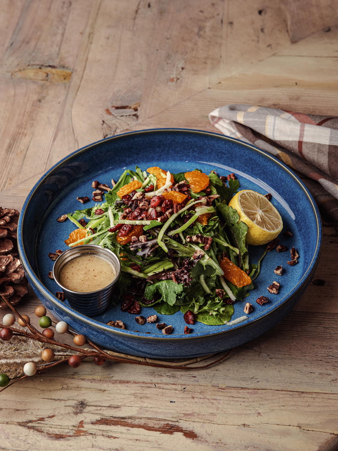 cranberry and goat cheese salad for thanksgiving in henderson