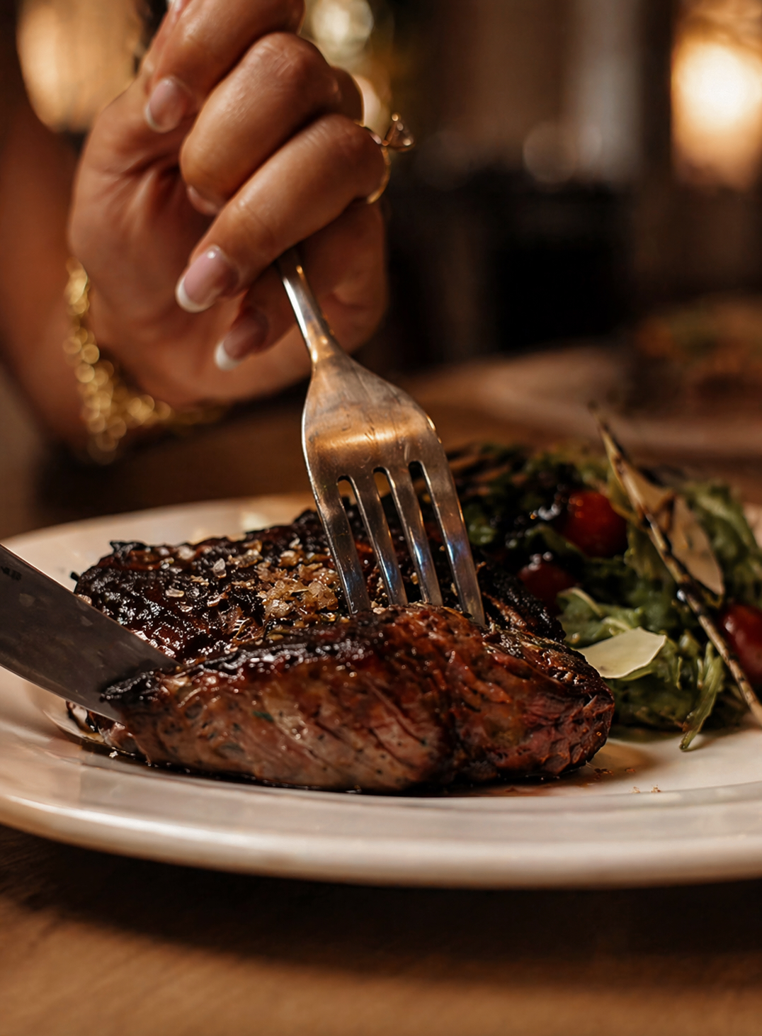 steak at this green valley italian restaurant