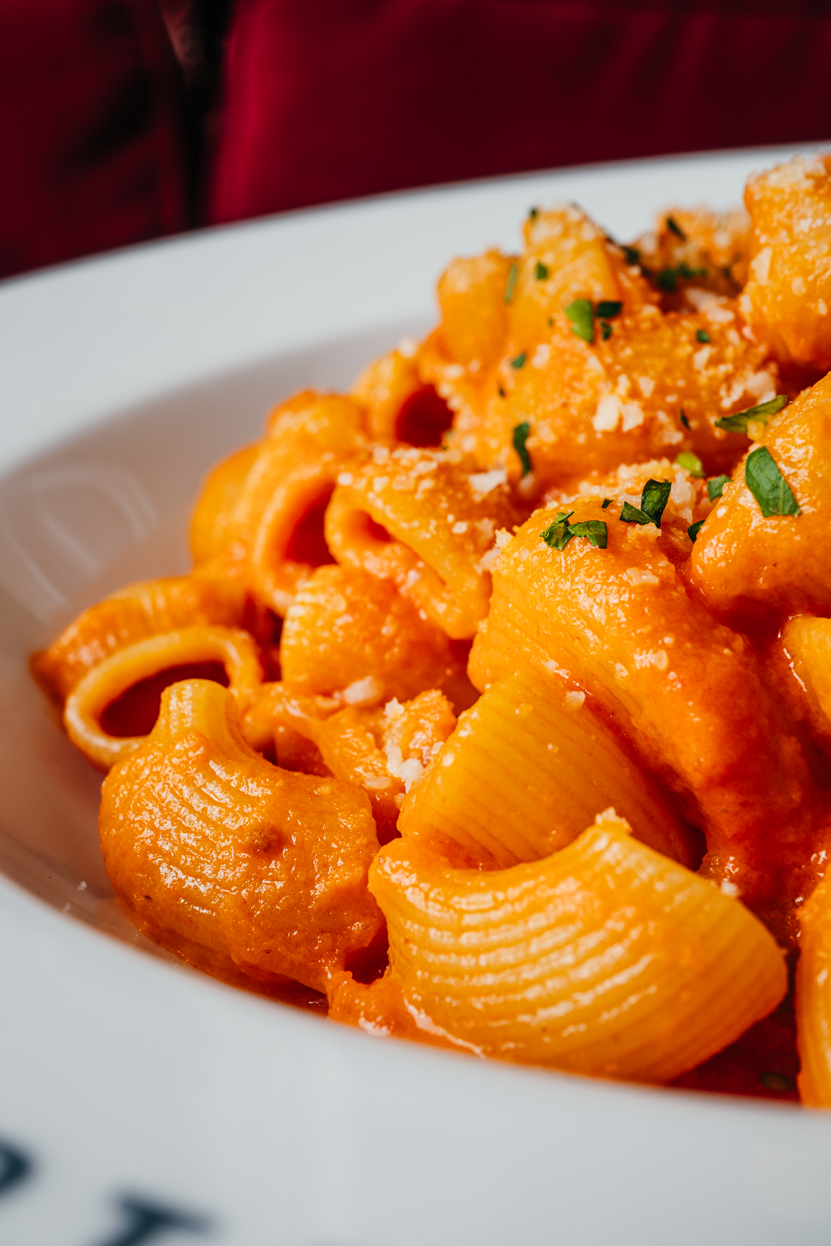 vodka pasta girl dinner entree