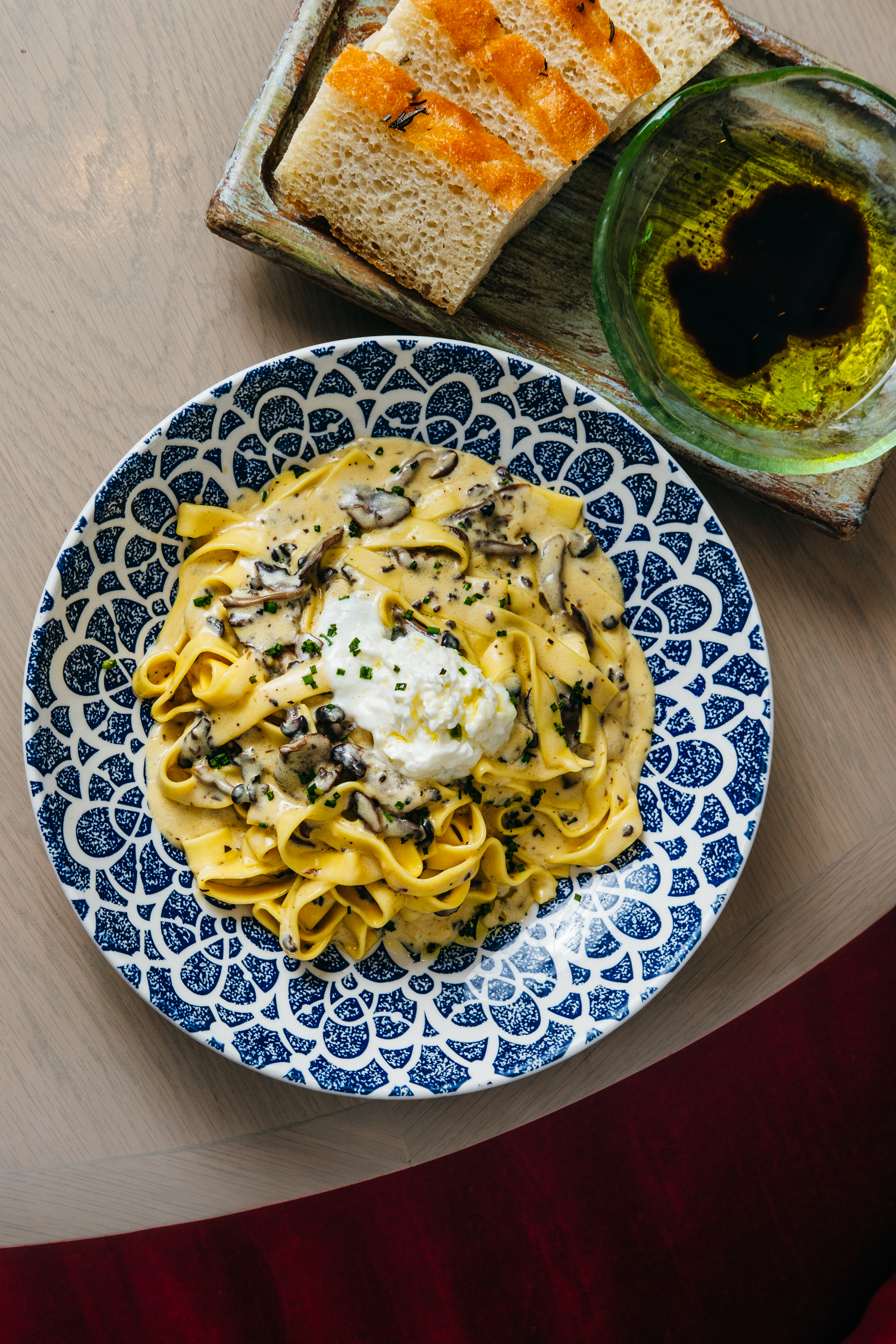 best pasta in henderson mushroom truffle tagliatelle