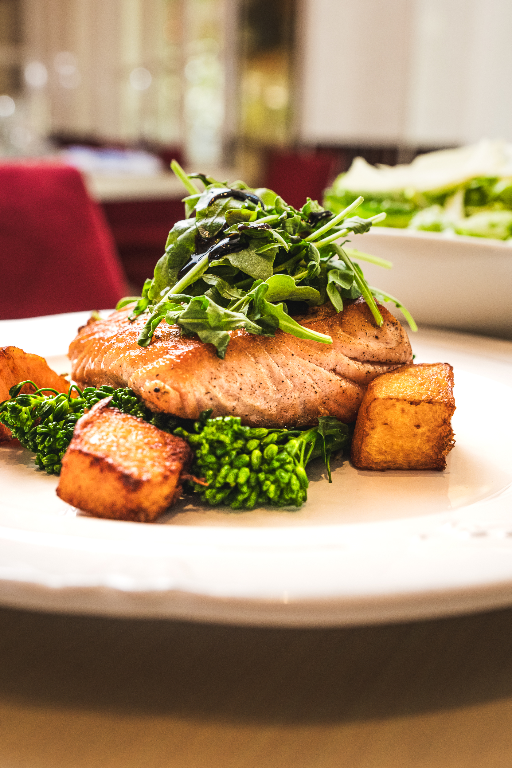 salmon entree for locals