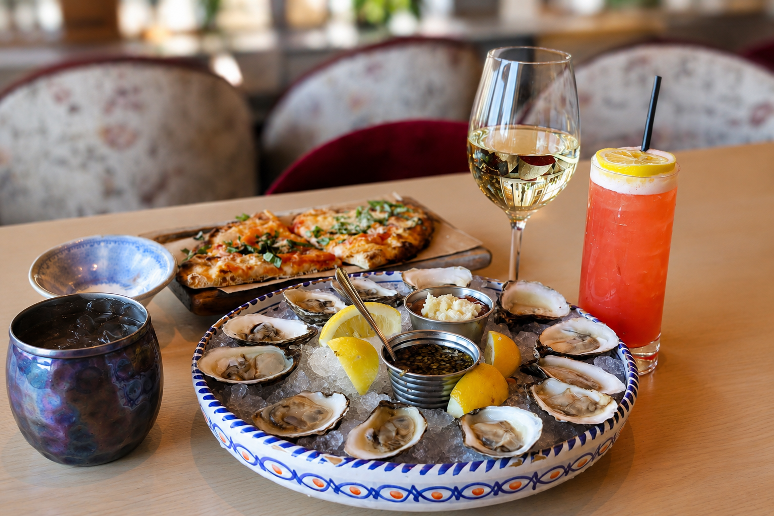 seafood and oysters for things to order at this henderson italian restaurant
