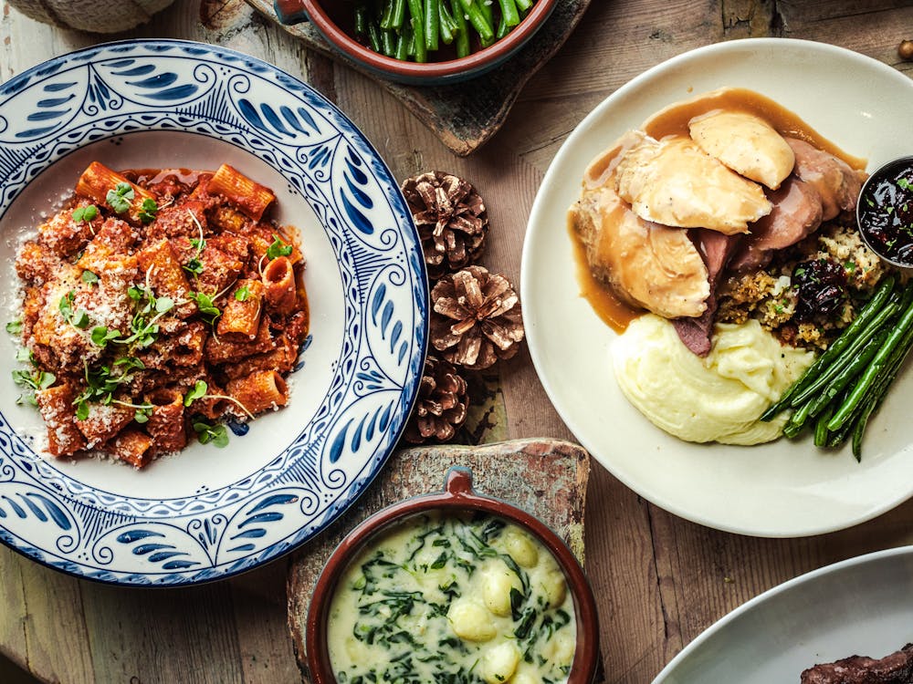 main dishes to celebrate thanksgiving at this green valley italian restaurant