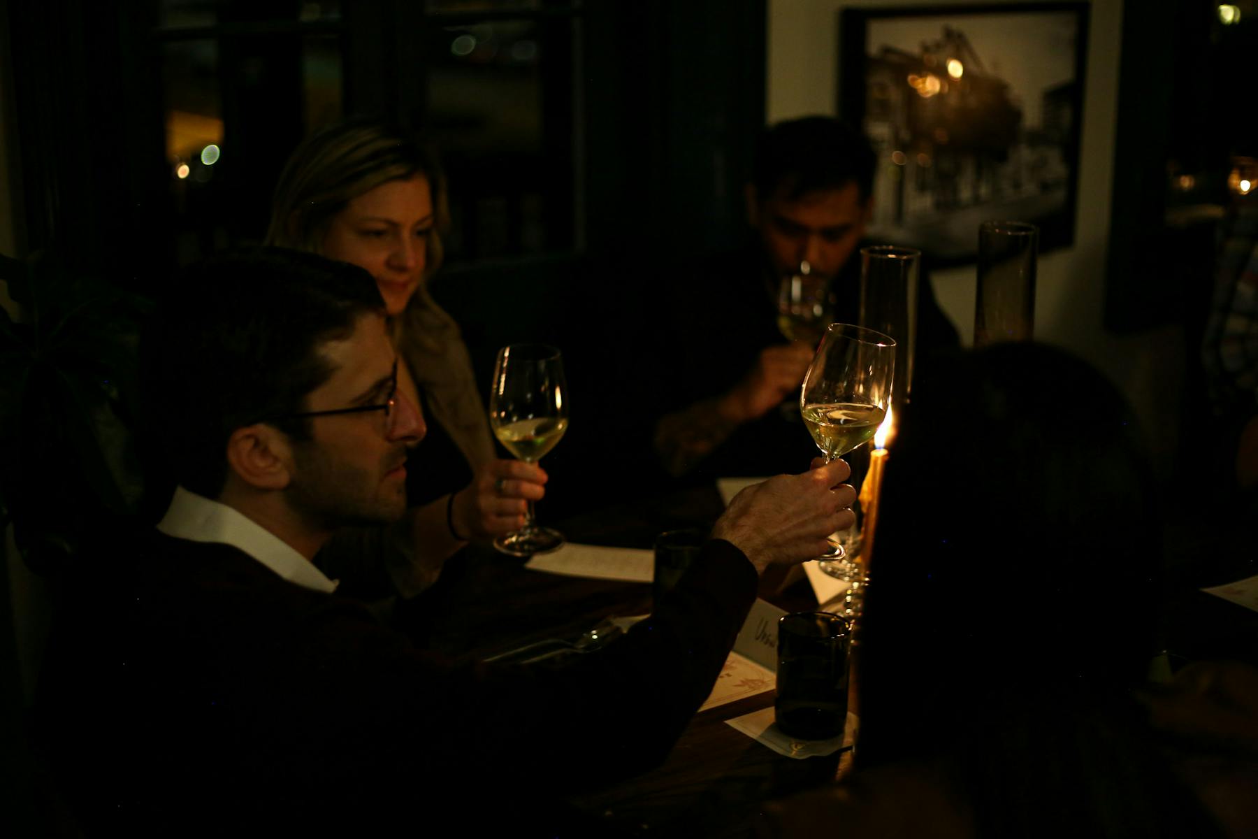 people sitting around a table