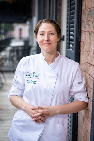 Heather Boushey with collar shirt