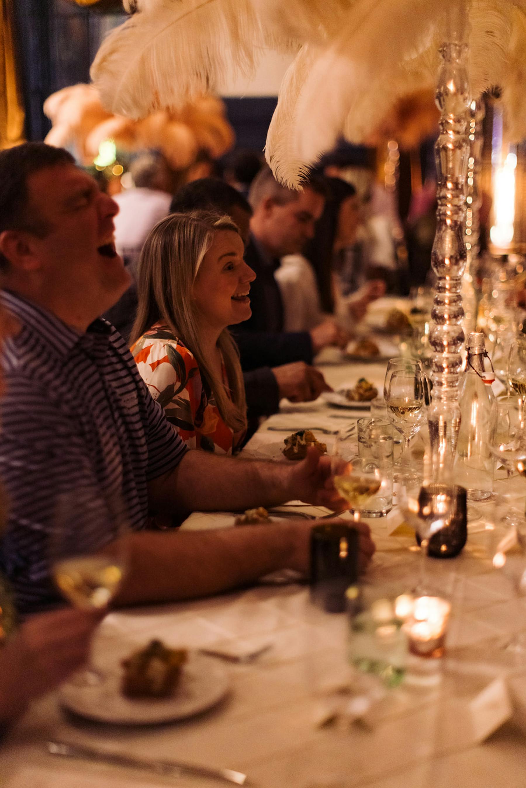 people sitting around a table