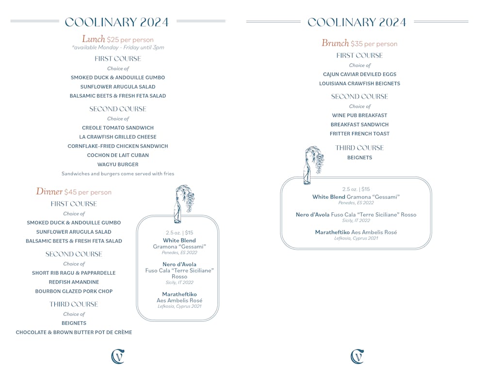 Coolinary New Orleans 2025 Season Ronny Myrtia