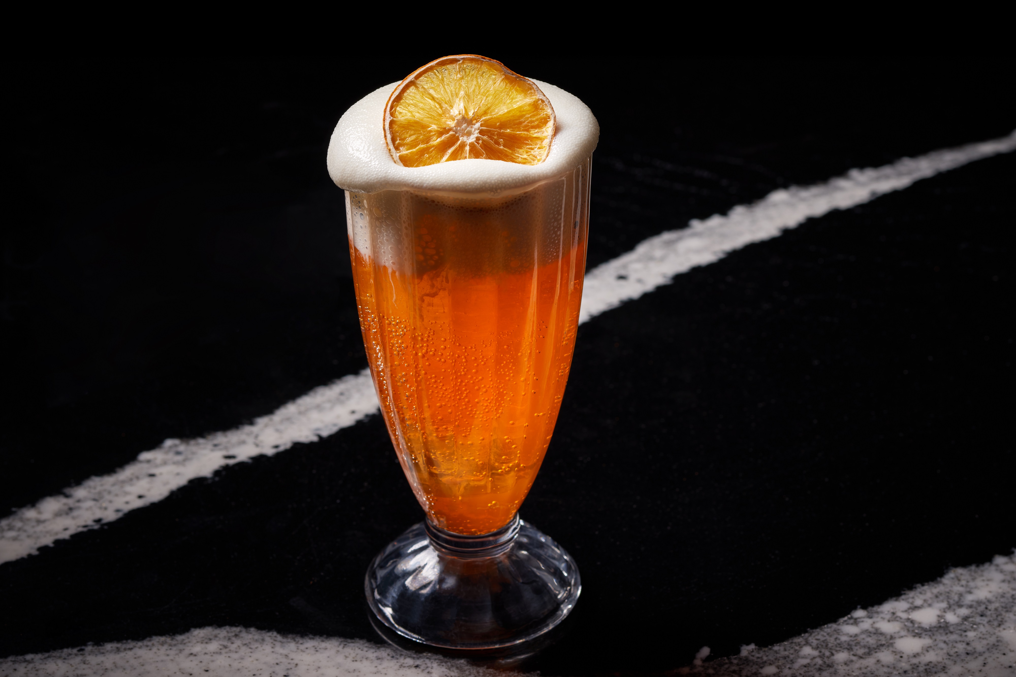 a glass of orange juice