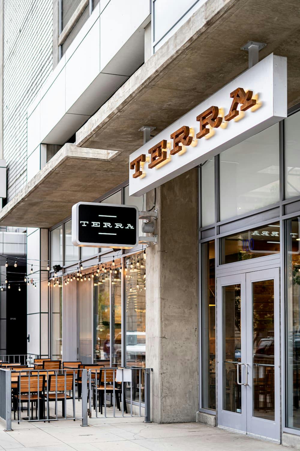 a store inside of a building