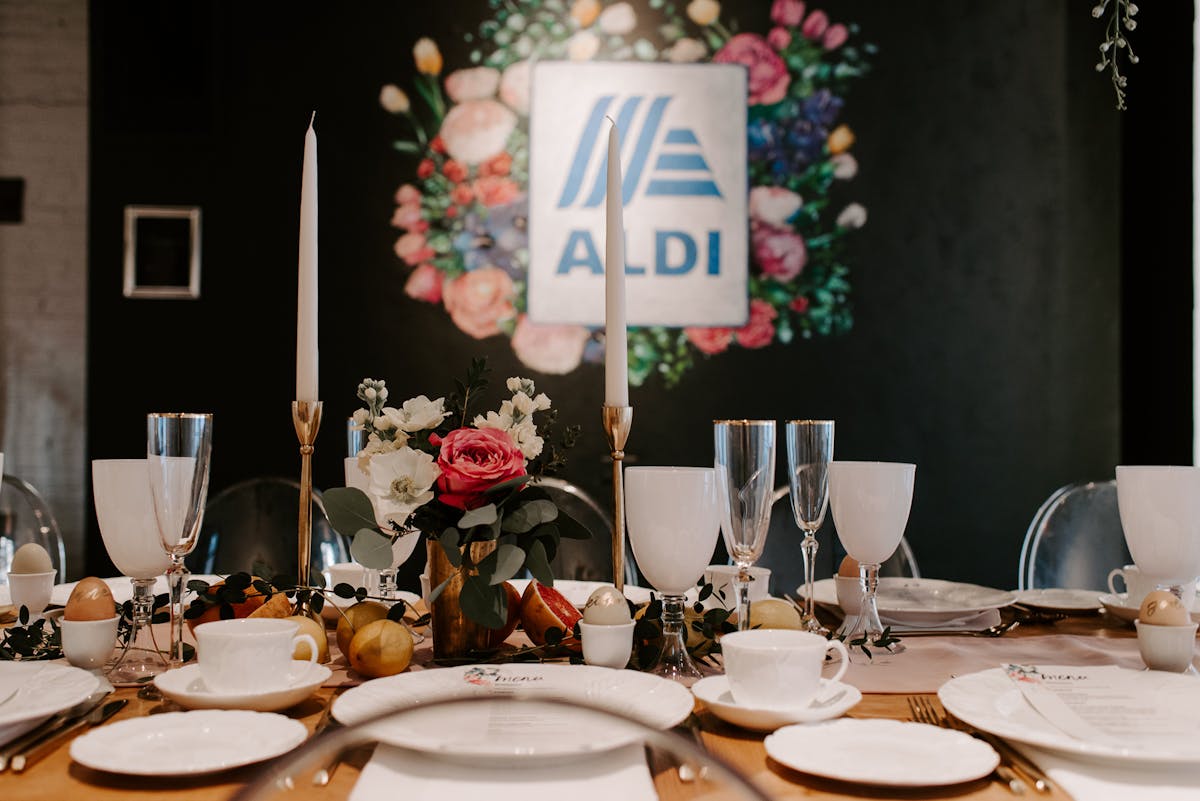 a dining table