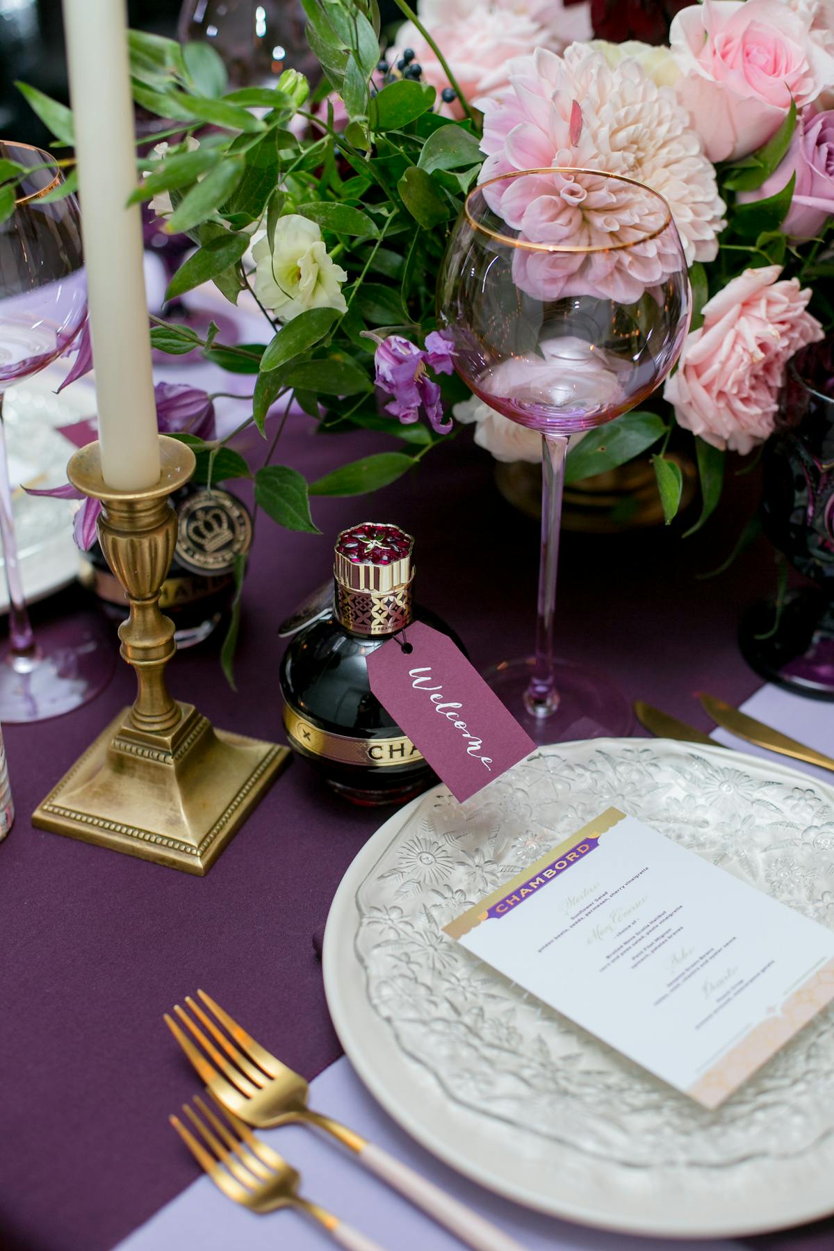 a vase of flowers on a table