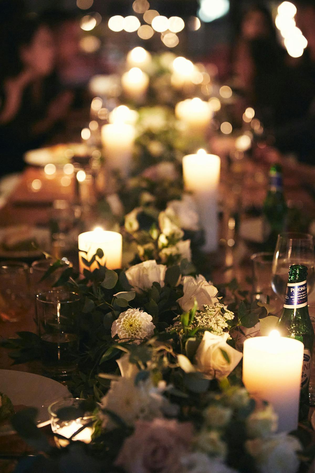 a vase of flowers on a table